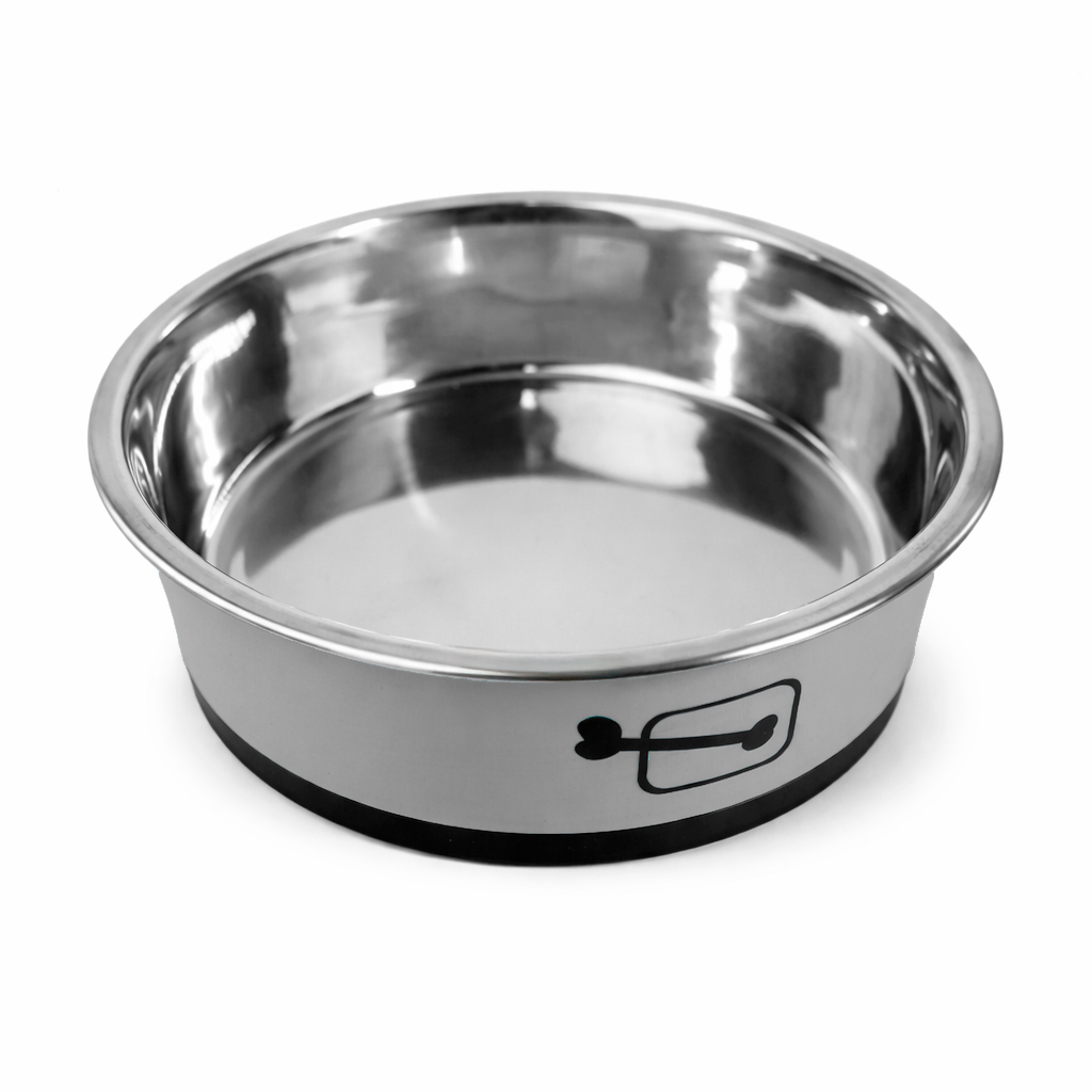 Tigela para Ração - Aço Inox tamanho P PRÉ-VENDA