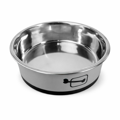 Tigela para Ração - Aço Inox tamanho P PRÉ-VENDA