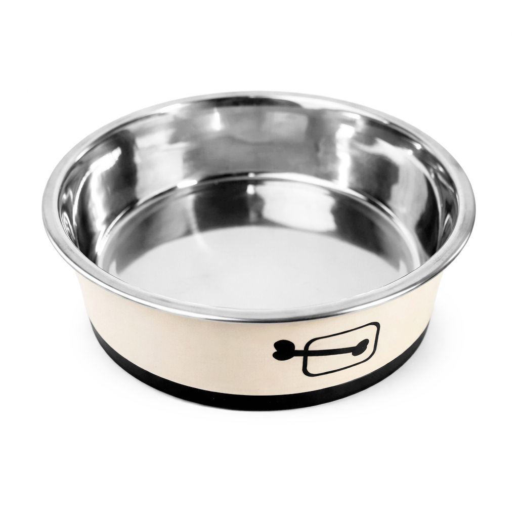 Tigela para Ração - Aço Inox tamanho P PRÉ-VENDA