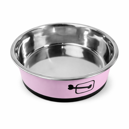 Tigela para Ração - Aço Inox tamanho P PRÉ-VENDA