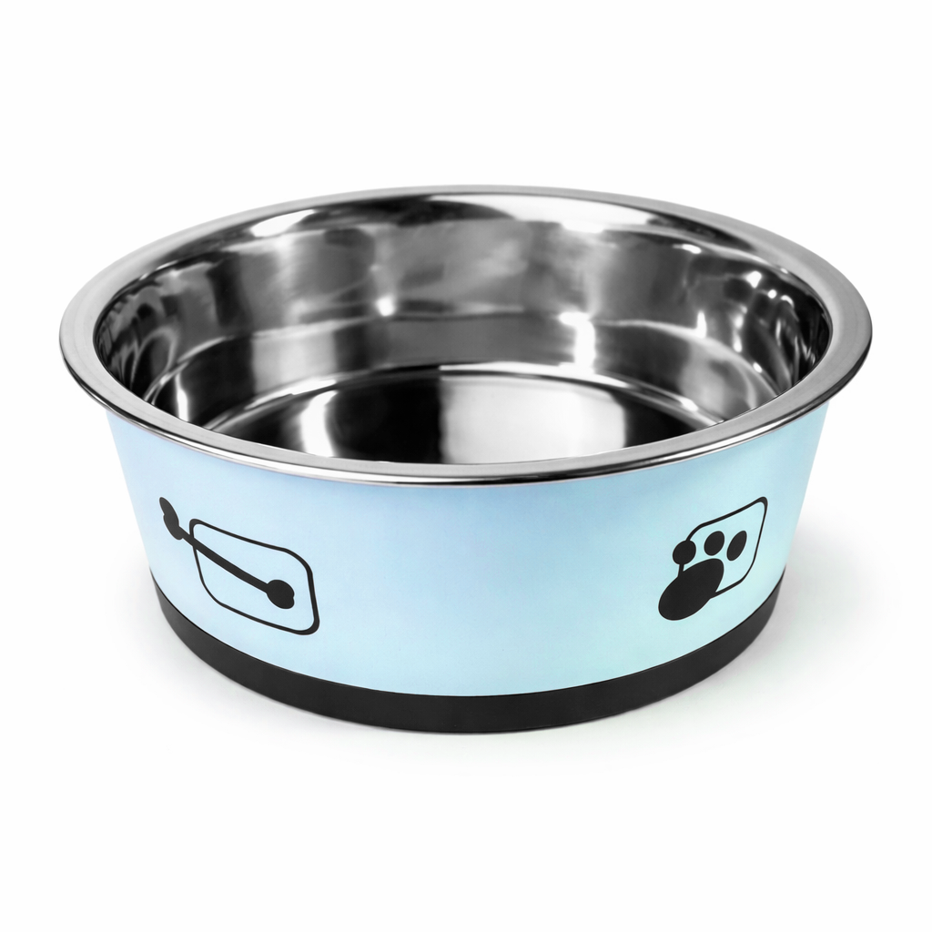 Tigela para Ração - Aço Inox tamanho G - PRÉ-VENDA